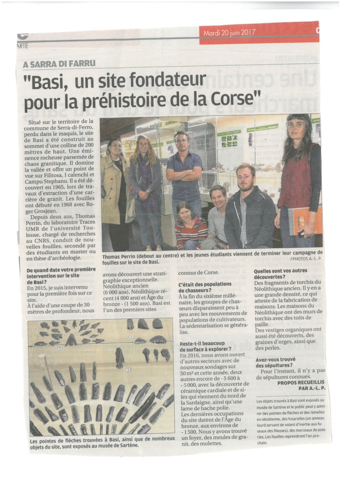 Corse matin juin 2017