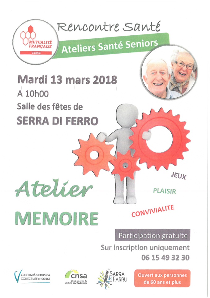 Ateliers santé seniors/rencontre santé Ateliers santé seniors/rencontre santé