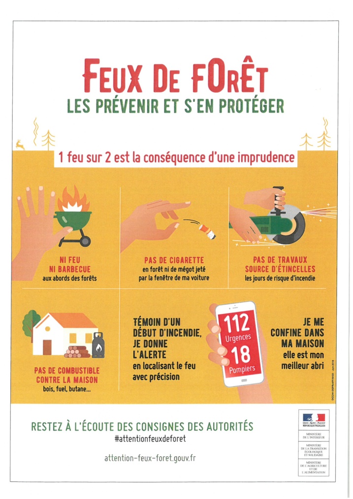 Prévention des feux de forêts Prévention des feux de forêts