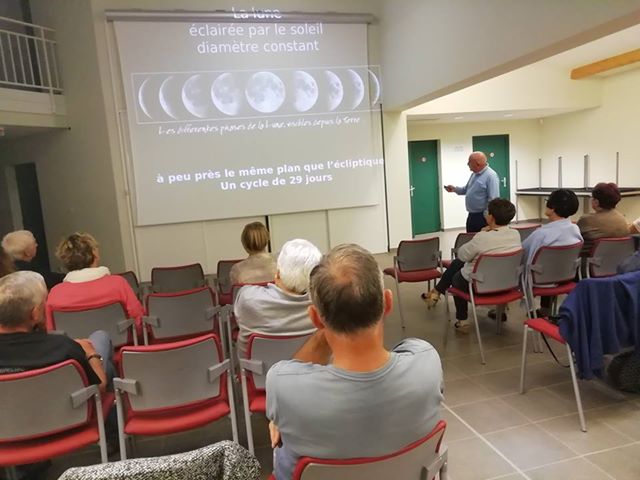 Conférence d'Antoine Lusinchi "Notre place dans l'univers"