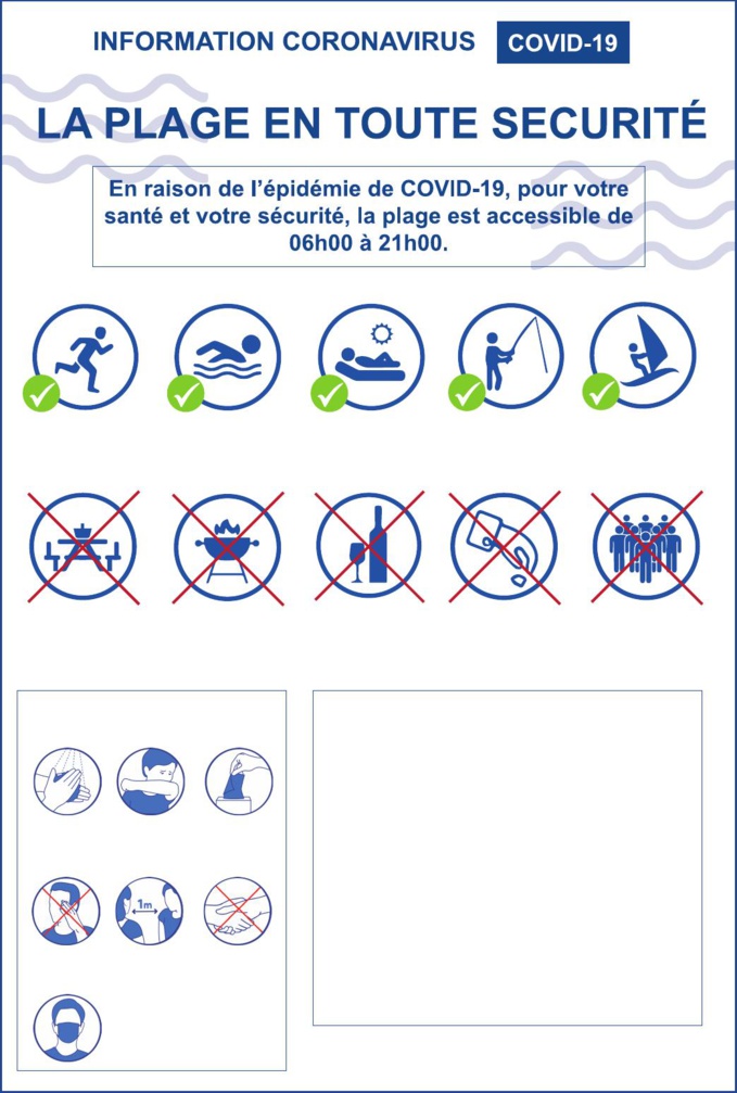  Réouverture des plages