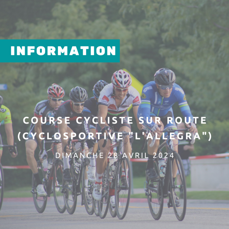 COURSE CYCLISTE SUR ROUTE (cyclosportive 