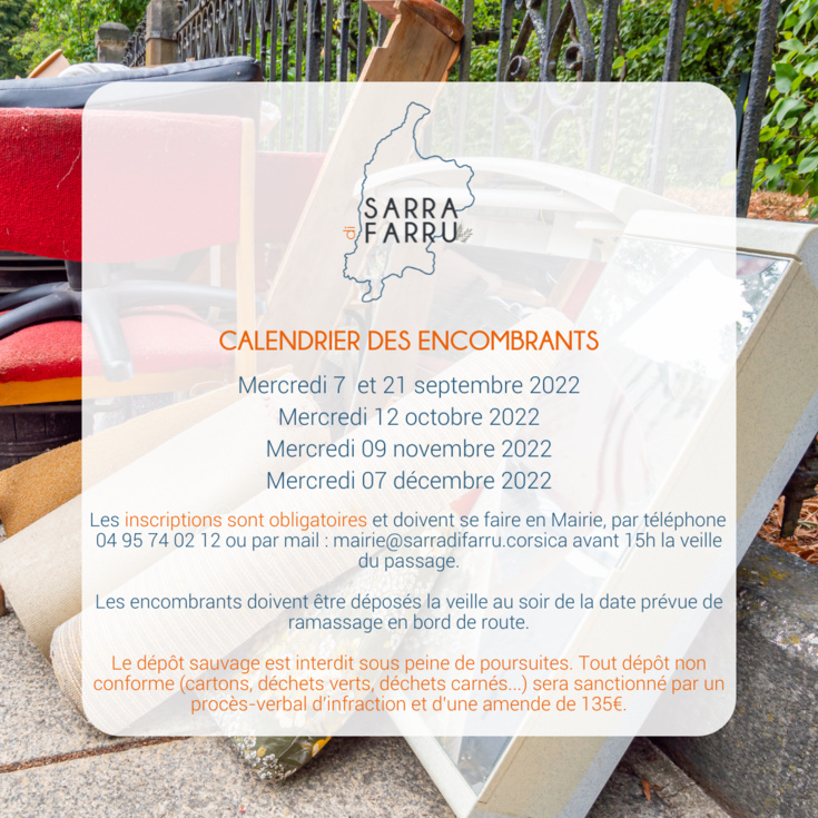 Ramassage des encombrants Ramassage des encombrants