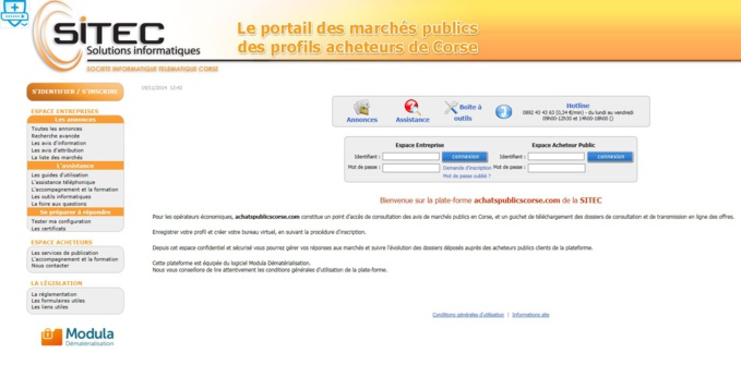 Les marchés publics de la commune de Serra di Ferro Les marchés publics de la commune de Serra di Ferro