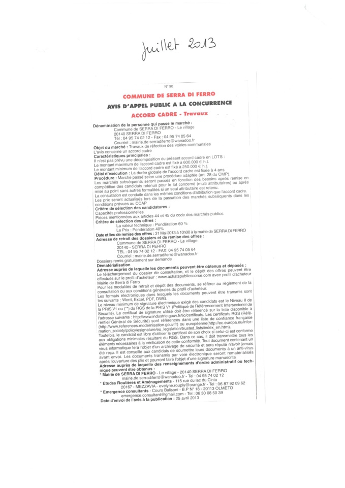 AAPC voiries communales AAPC voiries communales