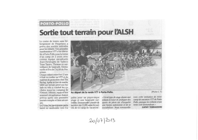 Sortie VTT