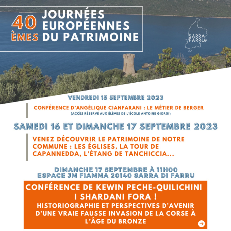 40ème Journées européennes du Patrimoine 40ème Journées européennes du Patrimoine