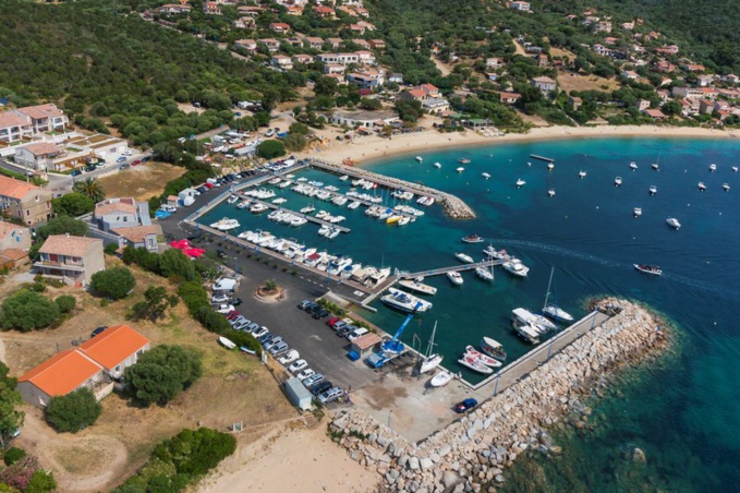PHOTOS DU PORT DE  CORSE AEROVISION PHOTOS DU PORT DE  CORSE AEROVISION