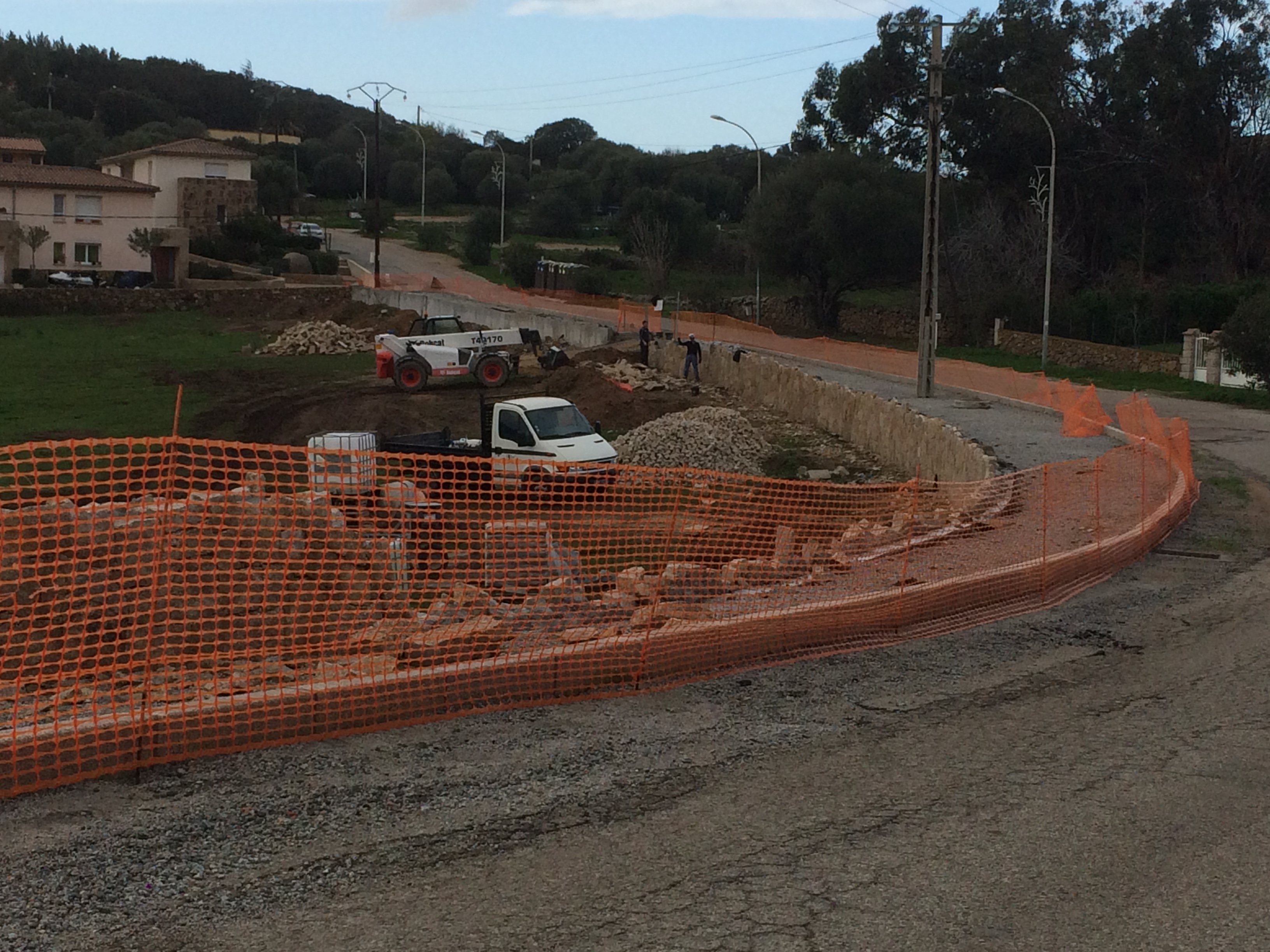 Travaux d'aménagement du " Turracconu"  Travaux d'aménagement du " Turracconu"