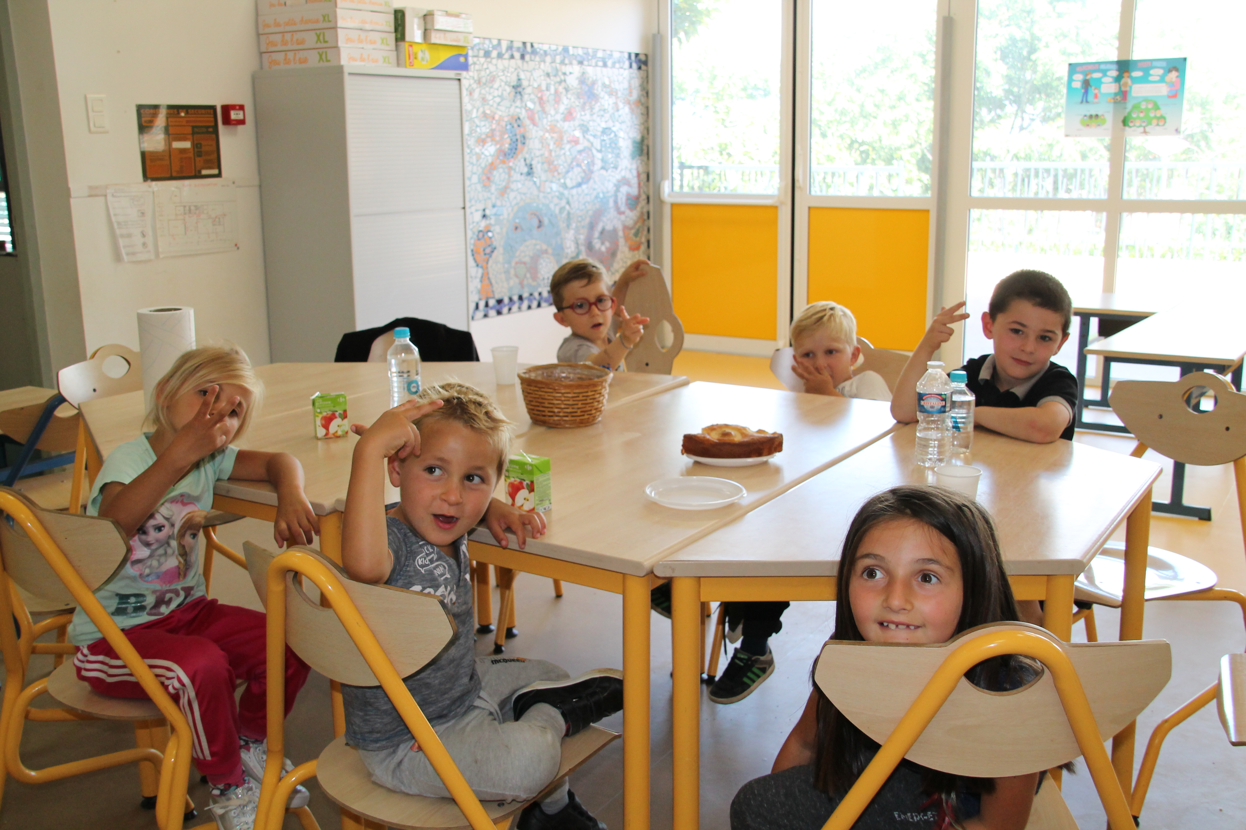 Activité pâtisserie à la garderie