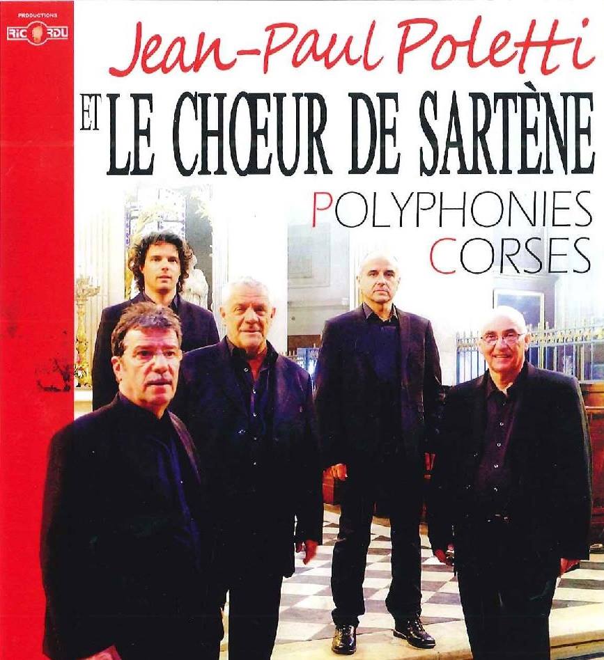 Concert "Jean Paul Poletti et le choeur de Sartène"
