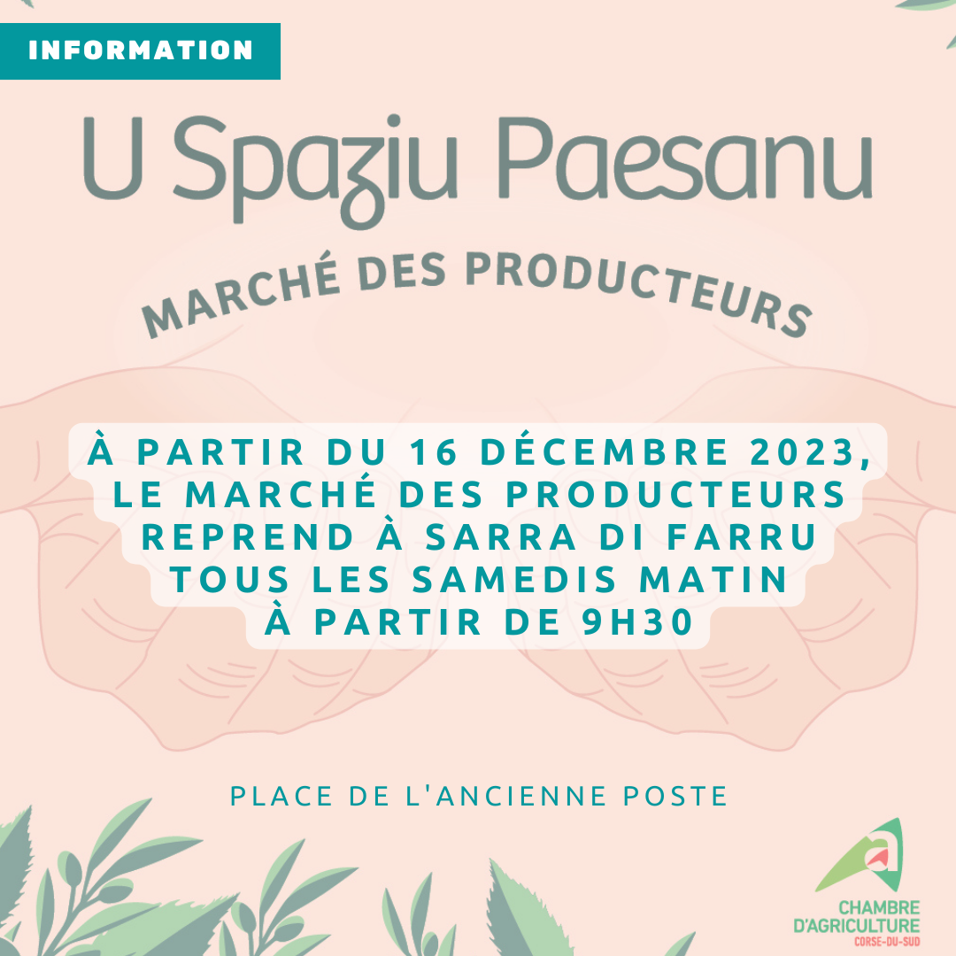 Spaziu Paesanu : marché des producteurs