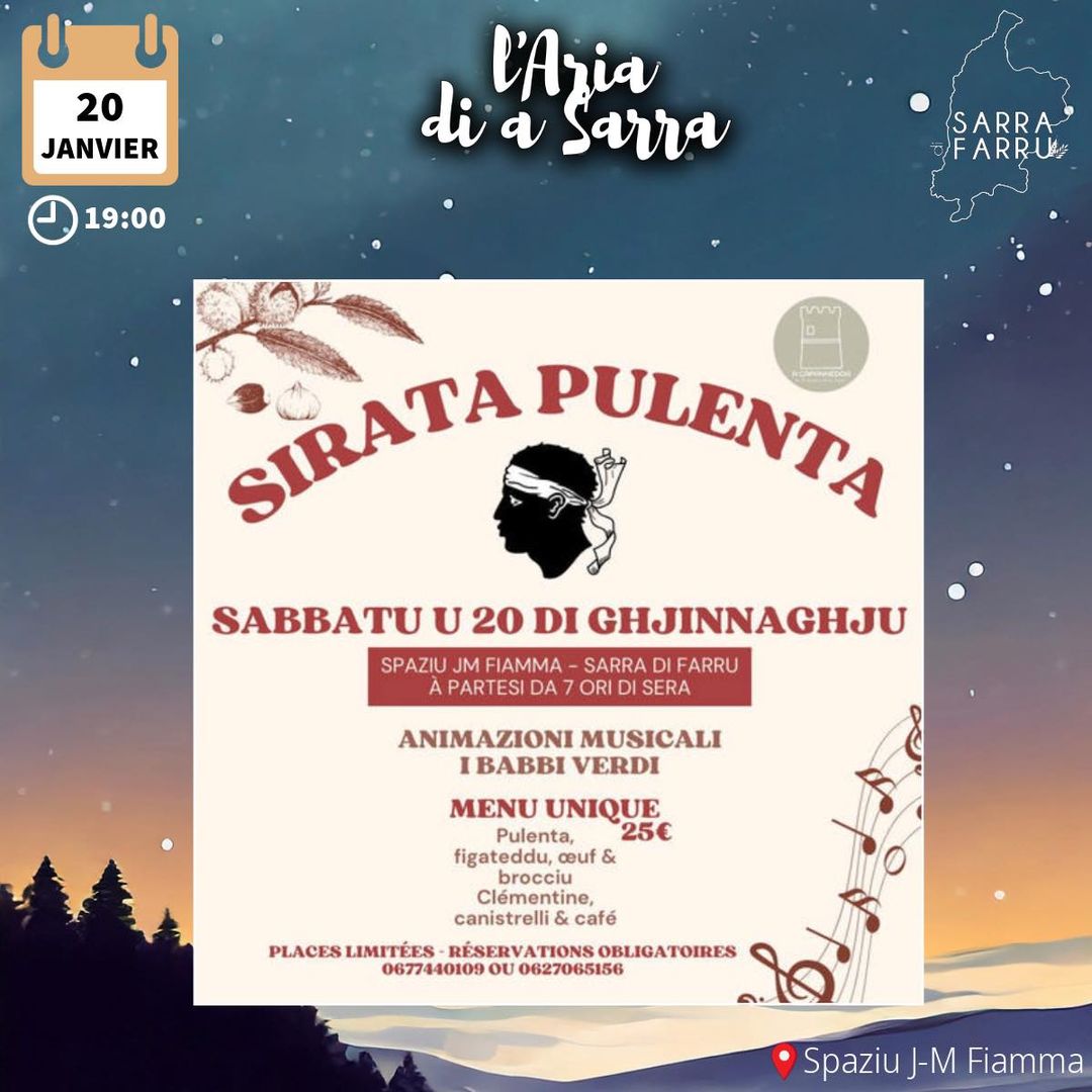 🎶 L'ARIA DI A SARRA - INGUERNALI 2024 🎶