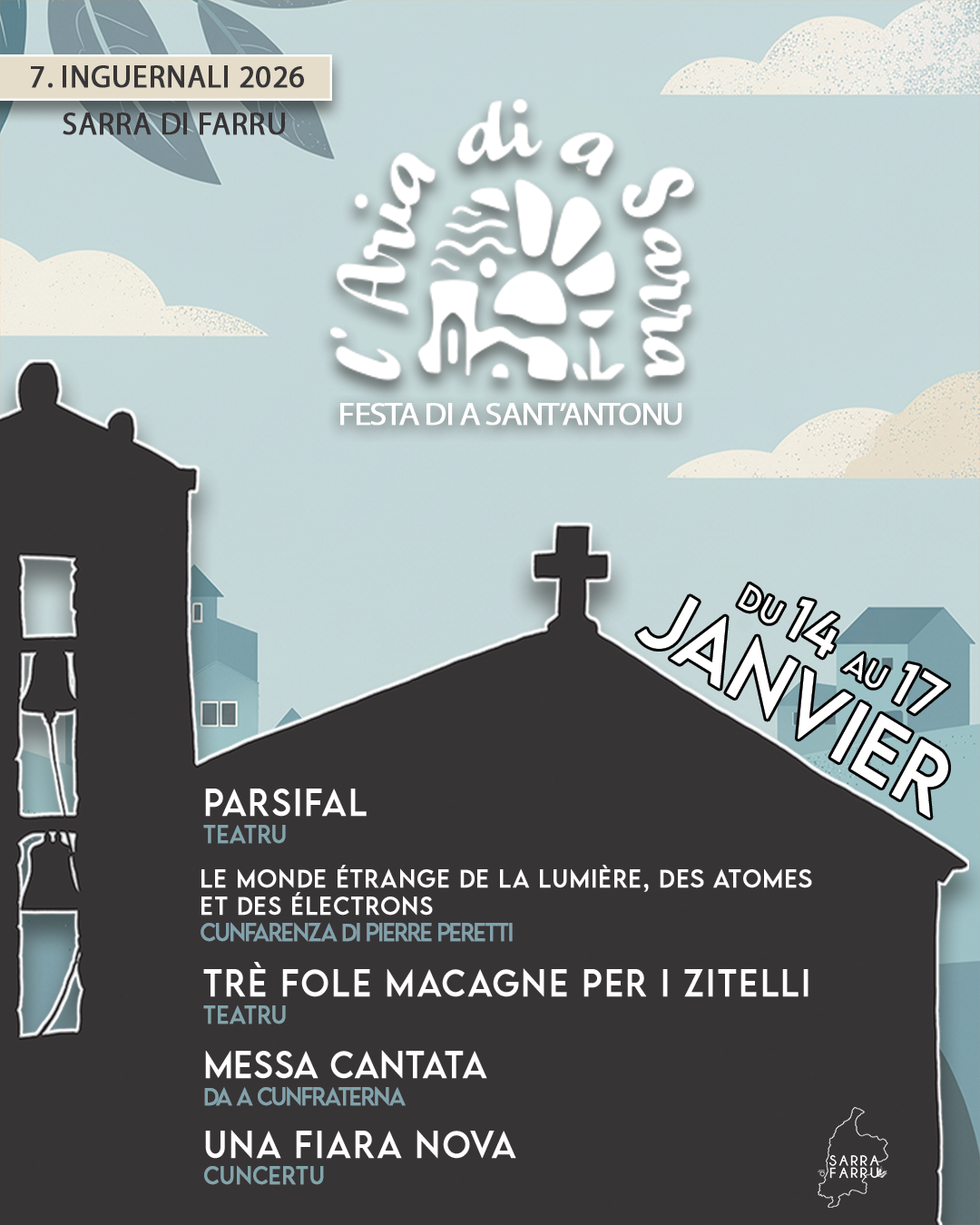 ❄️ FESTIVAL L'ARIA DI A SARRA - INGUERNALI 2026 ❄️