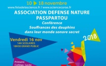 Conférence "la vie secrète et intime des dauphins" par Thierry hoolans dans le cadre de la fête de la science