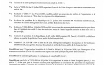 Arrêté n°2A-2020-08-31 -011 du 31 août 2020 Arrêté n°2A-2020-08-31 -011 du 31 août 2020