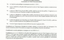 Arrêté n°2A-2020-09-25 - du 25 septembre 2020 Arrêté n°2A-2020-09-25 - du 25 septembre 2020
