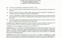 Arrêté n°2A-2020-09-30 -003 du 30 septembre 2020 Arrêté n°2A-2020-09-30 -003 du 30 septembre 2020