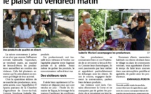Article de Corse Matin du 20 juin 2021 Article de Corse Matin du 20 juin 2021