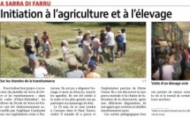 Article de Corse matin du 30/05/2022 de Cathy TERRAZZONI