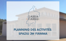 Planning des activités - Spaziu JM FIAMMA