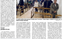 Article de Corse Matin du 24/04/23 d'Ange-François ISTRIA